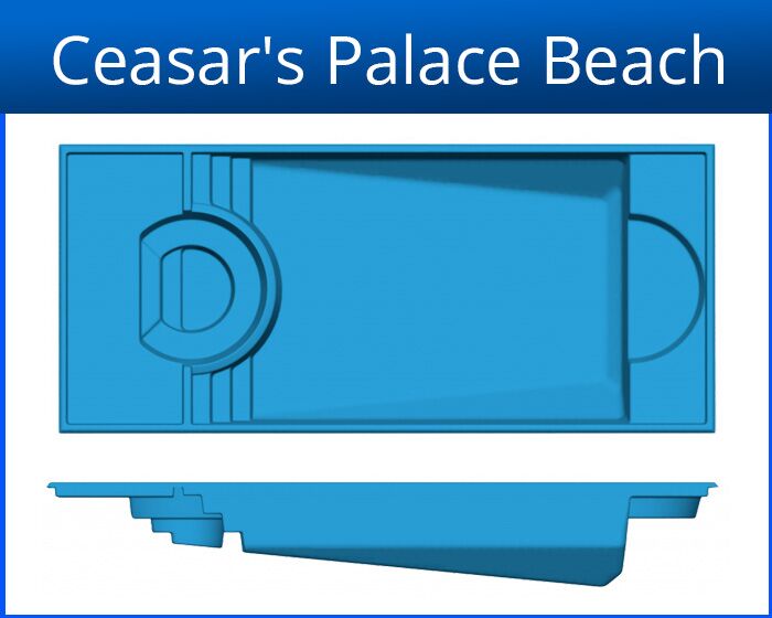 Ceasar's Palace Beach (Iridium Colors)